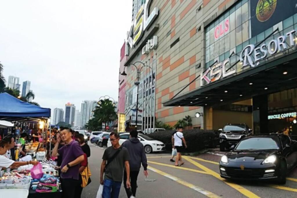 Abhome "Love Suite" #Ksl D'Esplanade #Ksl City Mall #Water Theme Park #Jb Johor Bahru Dış mekan fotoğraf